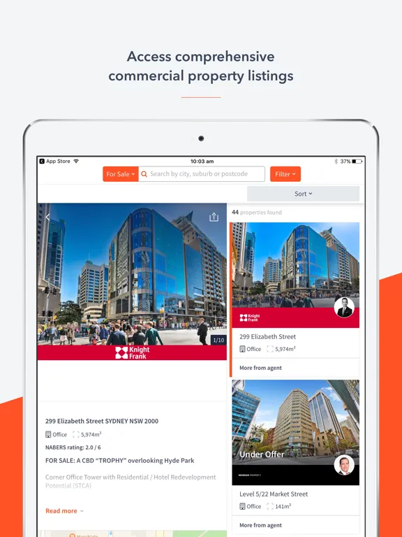 Commercial Real Estate iPad  Ekran Görüntüleri