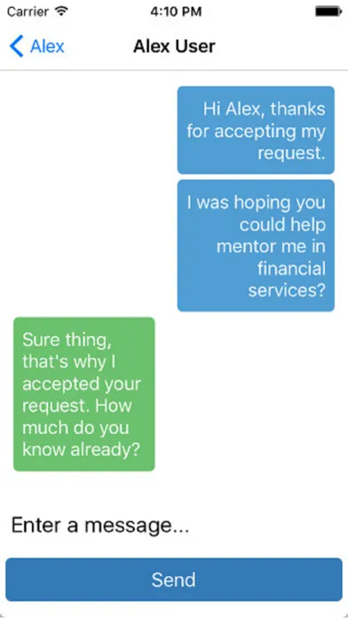 Capturas de pantalla de Find Me a Mentor