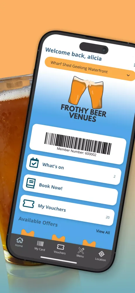 Frothy Beer Venues Screenshots