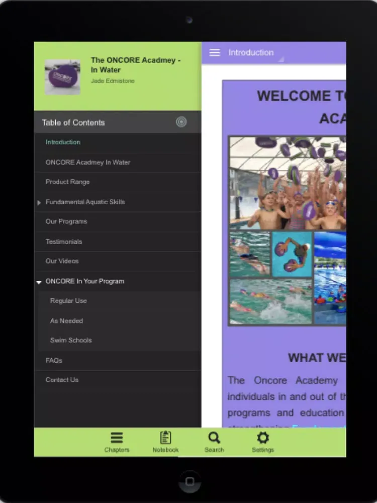 Get ONCORE iPad  स्क्रीनशॉट