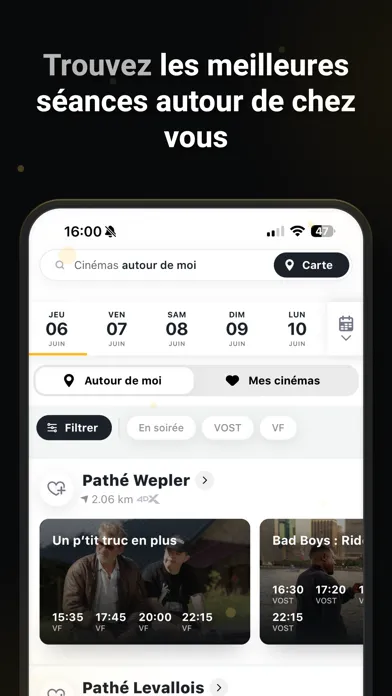 Tangkapan skrin Pathé France