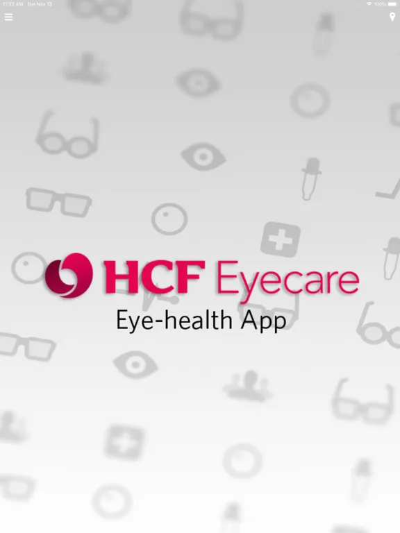 HCF Eyecare App iPad 應用截圖