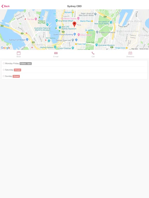HCF Eyecare App iPad 應用截圖