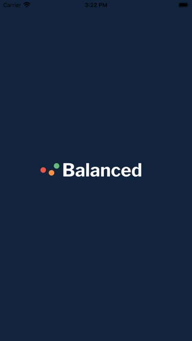 Capturas de tela do Balanced