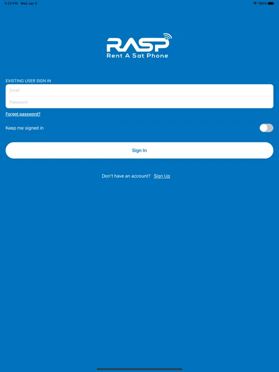 Rent A SAT Phone (RASP) iPad স্ক্রিনশট