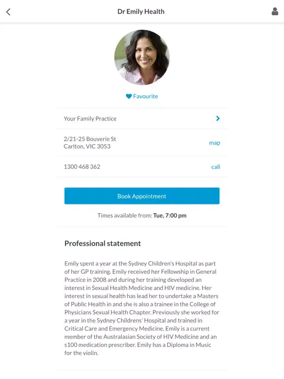 ภาพหน้าจอของ General Practice Plus iPad 
