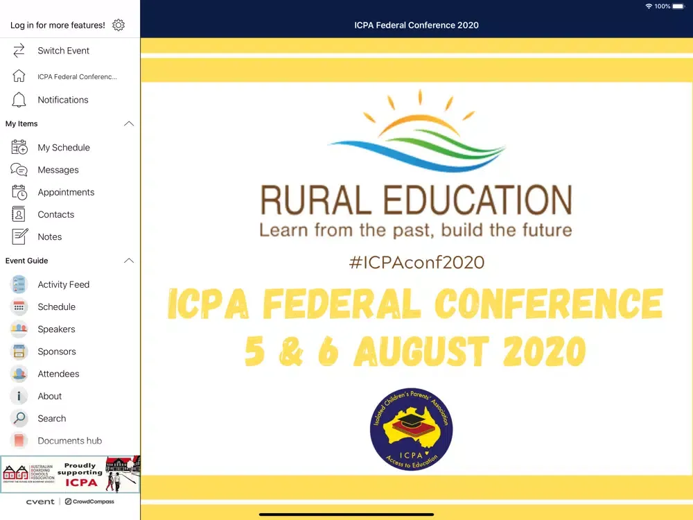 تصاویر ICPA Federal Conference 2020 iPad 