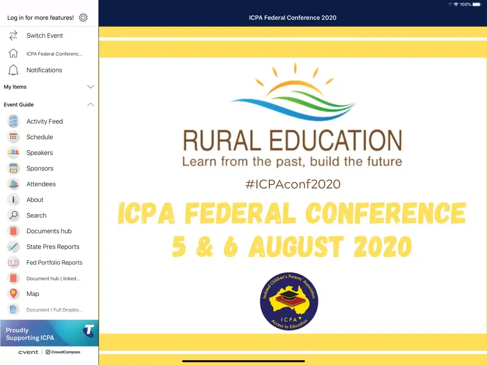 تصاویر ICPA Federal Conference 2020 iPad 