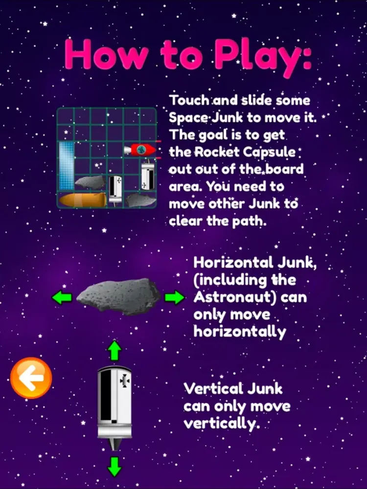 Slidey Kerjigger - Escape from Space - Rocket themed puzzle game iPad  Ekran Görüntüleri