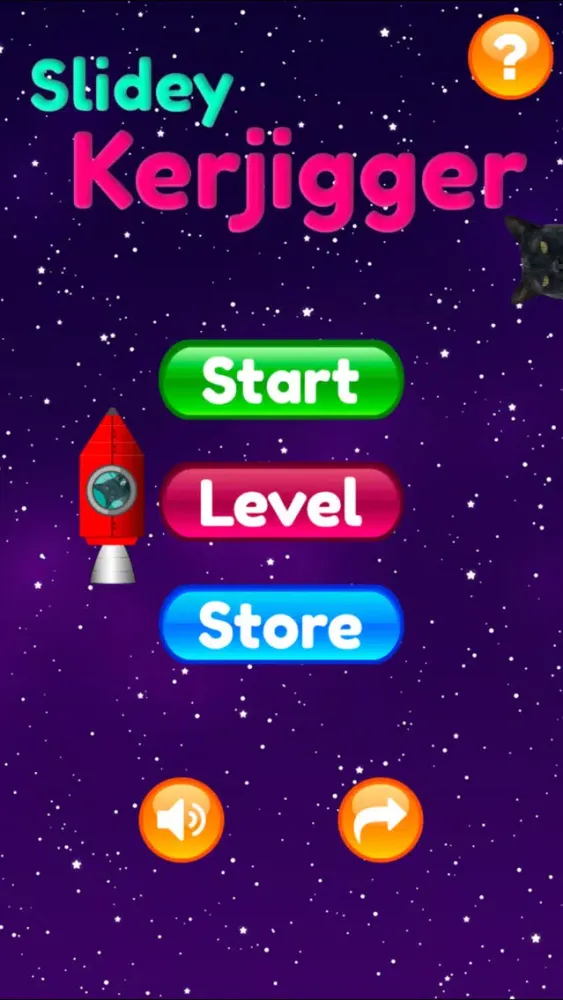 Slidey Kerjigger - Escape from Space - Rocket themed puzzle game Ekran Görüntüleri