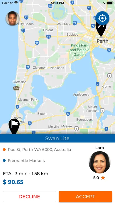 MySwan Driver應用截圖