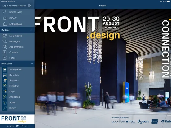 FRONT iPad 应用截图