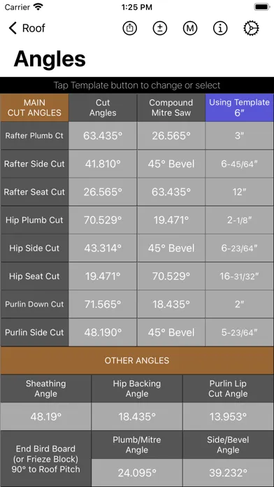 Roof Guide - Carpentry Calc স্ক্রিনশট