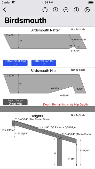 Roof Guide - Carpentry Calc স্ক্রিনশট