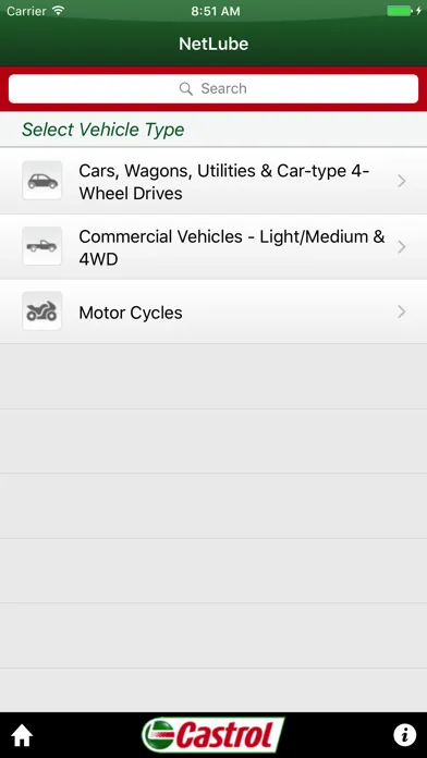 NetLube Castrol Trade Australia Screenshots