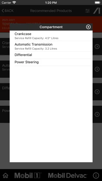 Mobil 1 Ampol سکرین شاٹس