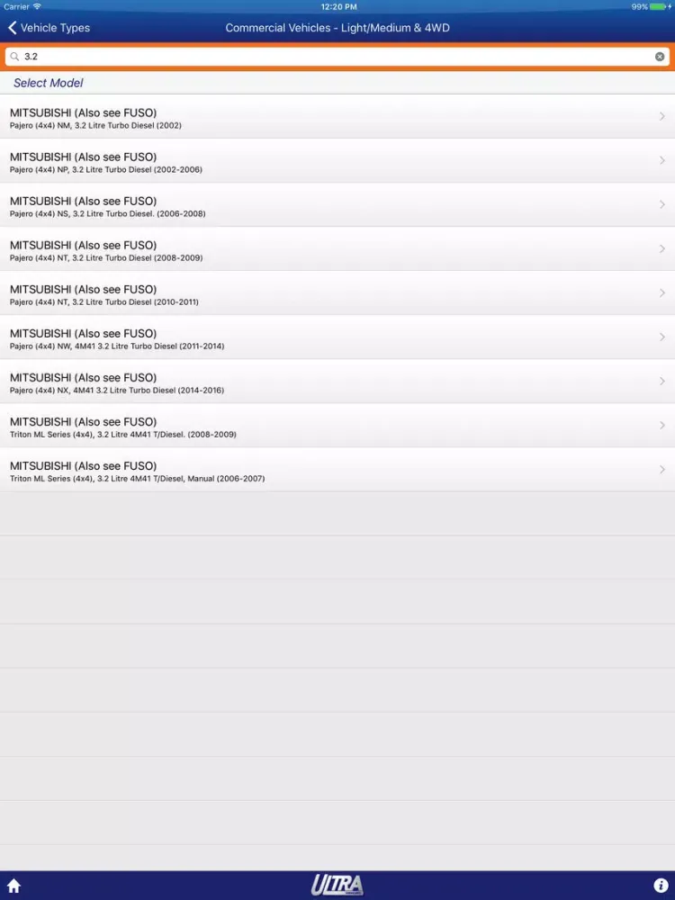Capturas de pantalla de NetLube Ultra Lubricants Australia iPad