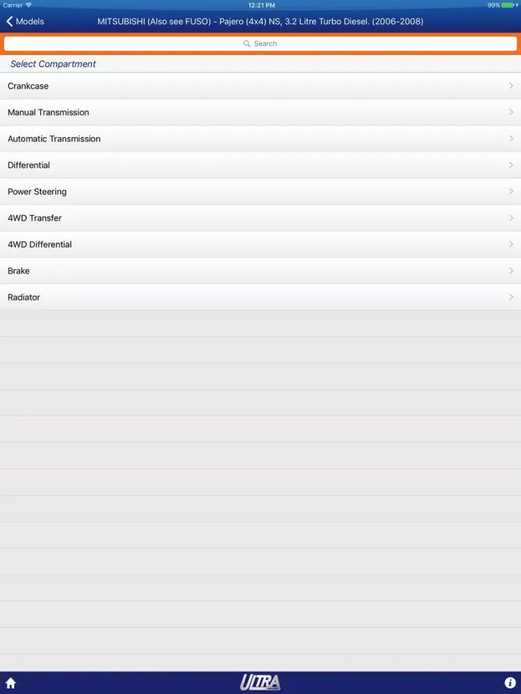 Capturas de pantalla de NetLube Ultra Lubricants Australia iPad