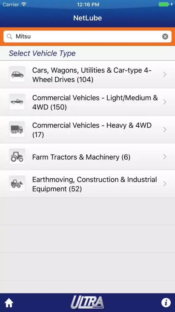 Capturas de pantalla de NetLube Ultra Lubricants Australia