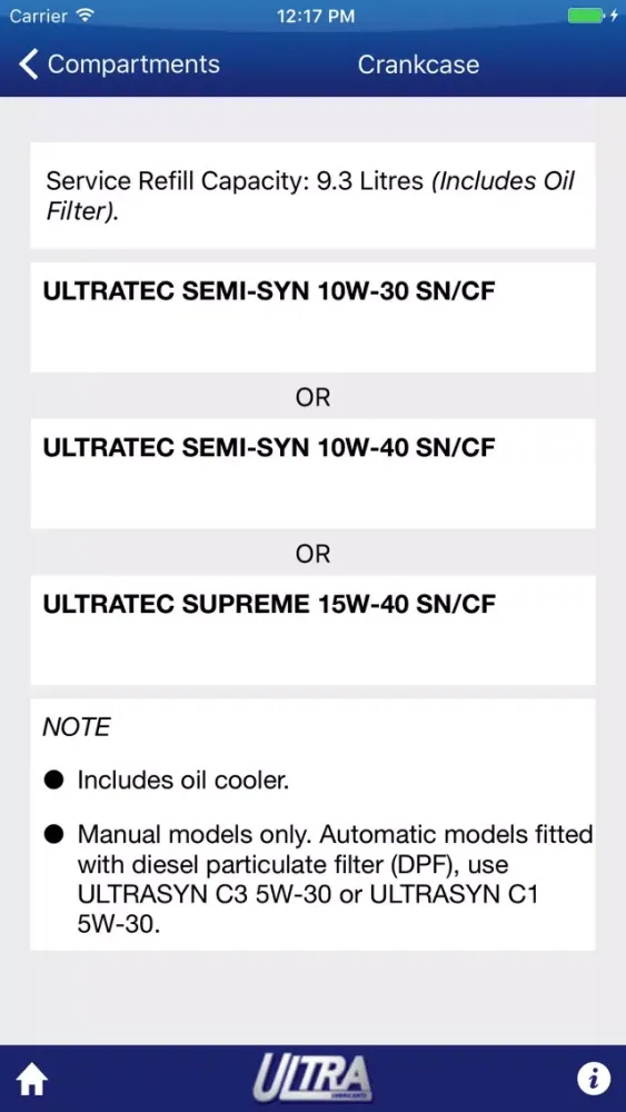 Capturas de pantalla de NetLube Ultra Lubricants Australia