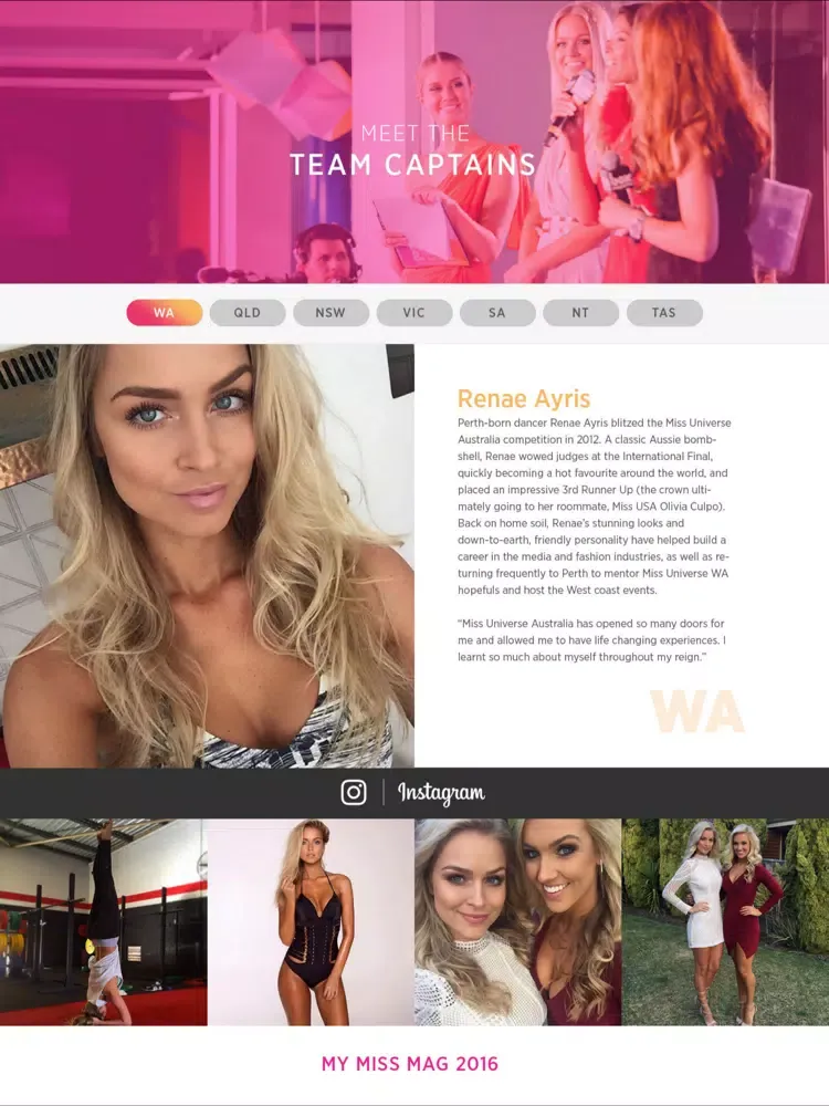 تصاویر MyMiss Australia iPad 