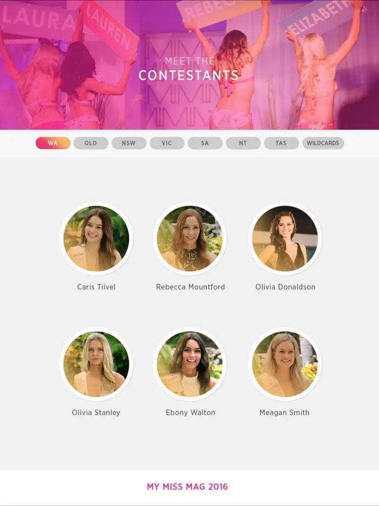 تصاویر MyMiss Australia iPad 