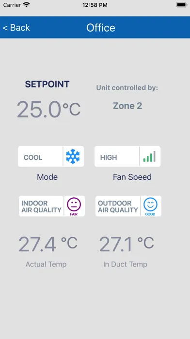 Captures d'écran de MyZone3 Home