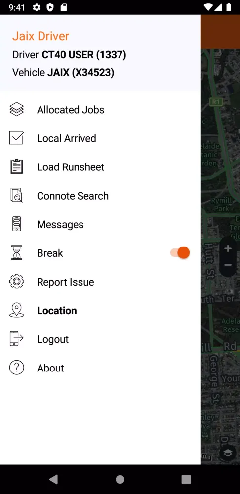 Jaix Driver Screenshots