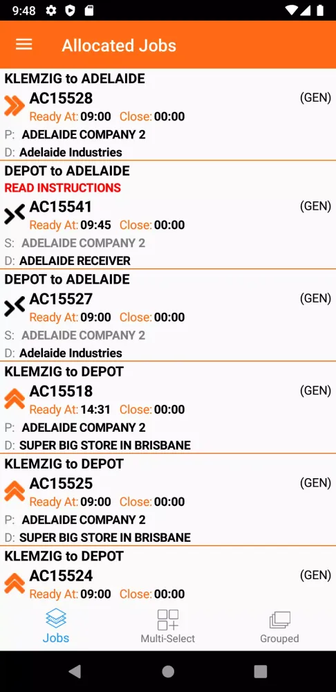 Jaix Driver Screenshots