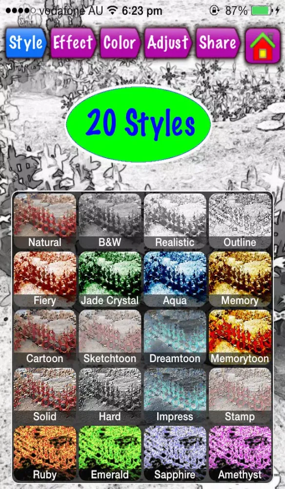 I Sketch FREE - create sketch and cartoon masterpieces Screenshots