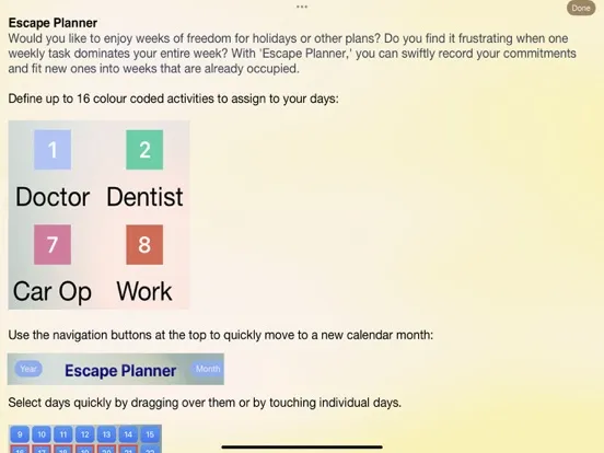 Escape Planner, 4 leisure time iPad  سکرین شاٹس