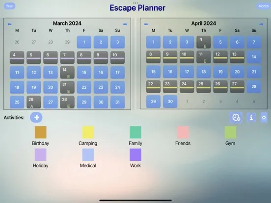 Escape Planner, 4 leisure time iPad  سکرین شاٹس