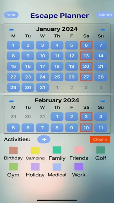 Escape Planner, 4 leisure time سکرین شاٹس