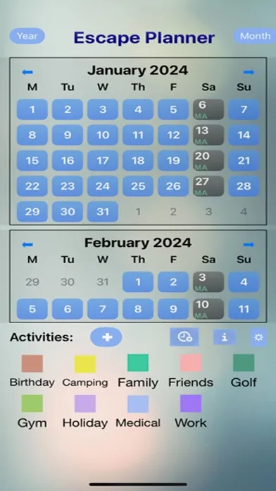Escape Planner, 4 leisure time سکرین شاٹس