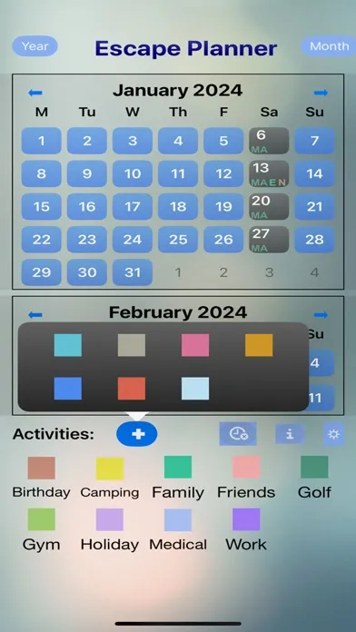 Escape Planner, 4 leisure time سکرین شاٹس