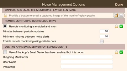 Noise Monitor and Analysis スクリーンショット