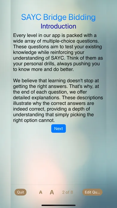 Standard American (SAYC) Screenshots
