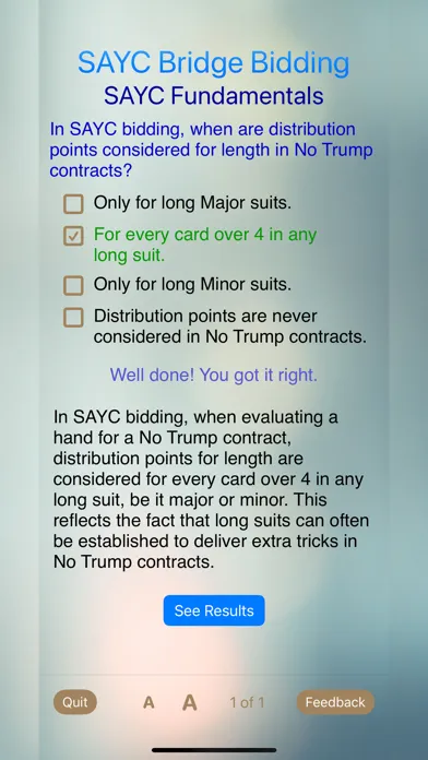 Standard American (SAYC) Screenshots