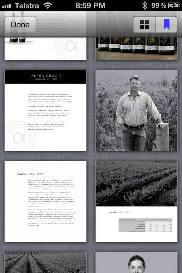 Tangkapan layar GNT Wines
