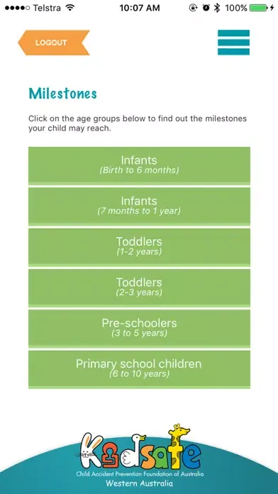 Kidsafe WA Child Safety App应用截图