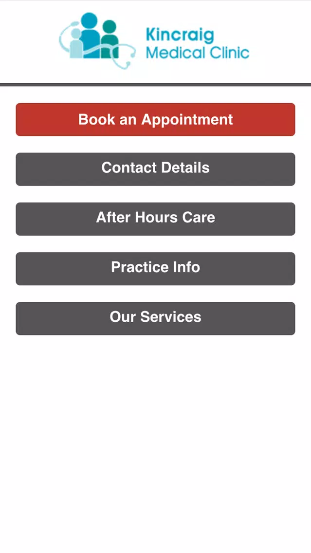 Screenshot di Kincraig Medical Clinic