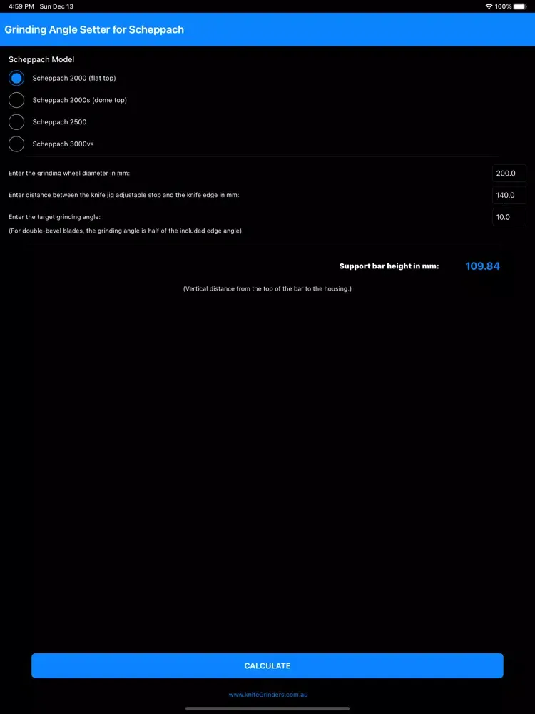Angle Setter for Scheppach iPad  Ekran Görüntüleri