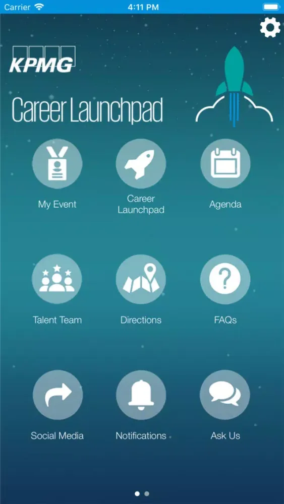 ภาพหน้าจอของ KPMG Career Launchpad