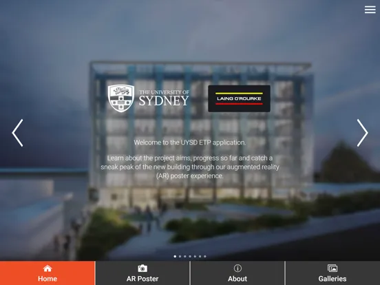 USYD ETP iPad  Screenshots