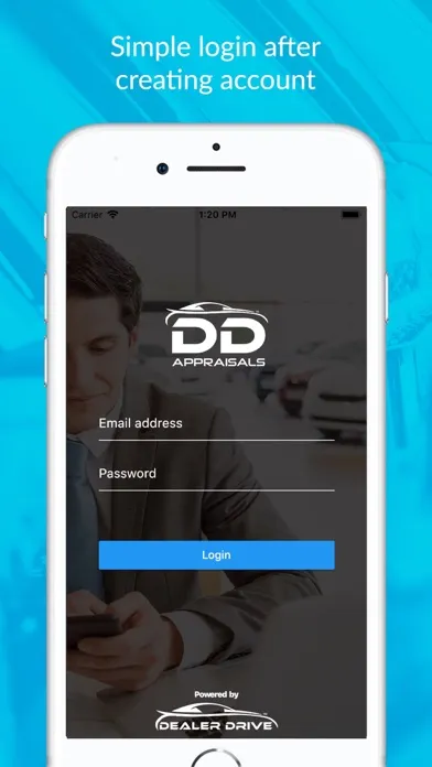 ภาพหน้าจอของ Dealer Drive Appraisals