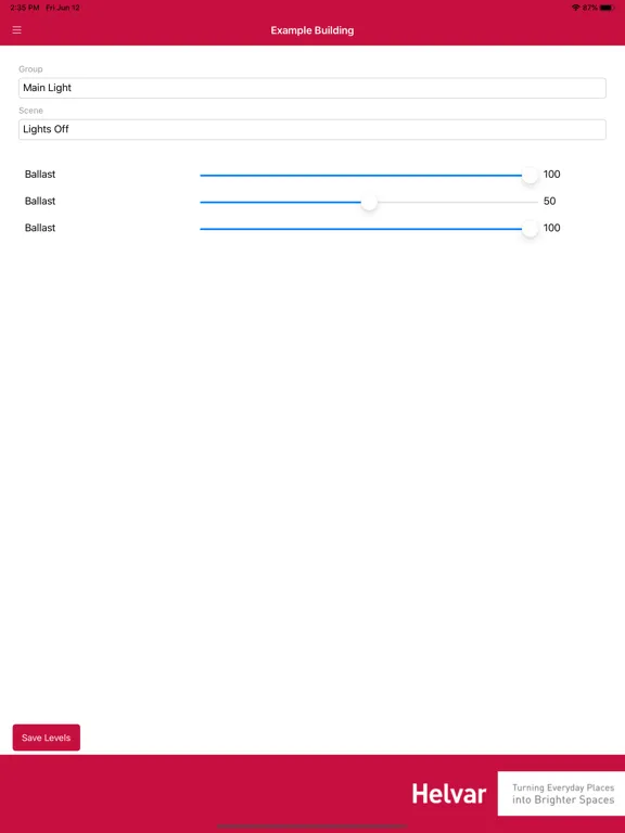 تصاویر Extend for Helvar iPad 