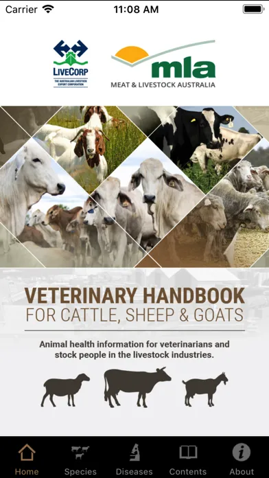 Veterinary Handbook Screenshots