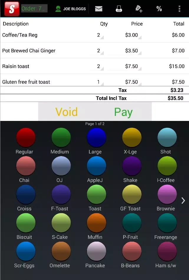 SuperFastPoS Screenshots