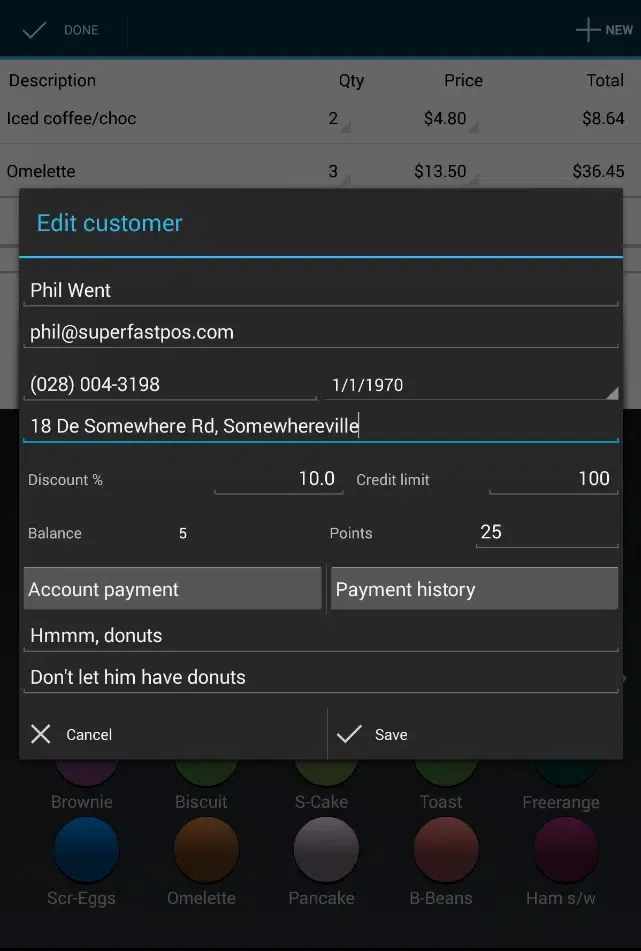 SuperFastPoS Screenshots
