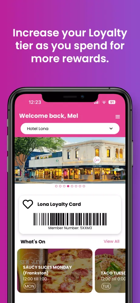 Lona Loyalty Screenshots